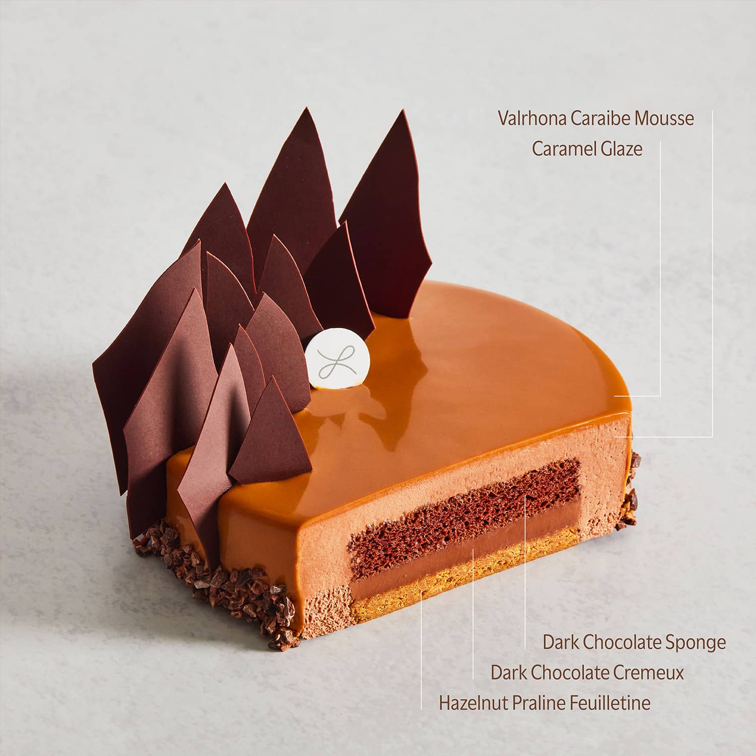 Praliné  Valrhona Chocolate